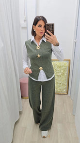 COORDINATO SPILLE VERDE  ART.3189